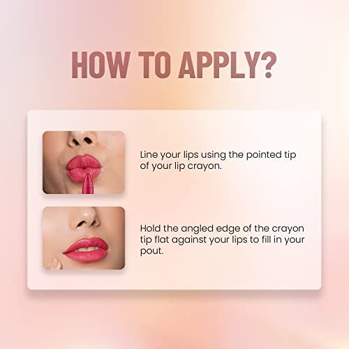 Swiss Beauty Stain Matte Lipstick | Long Lasting, Hydrating & Lightweight Lipstick | Russian Red, 3.4gm|