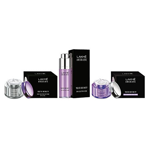 Lakmé Absolute Youth Infinity Skin Sculpting Face Serum with Niacinamide, Collagen Booster and Vitamin A for Anti-Ageing, Bright & firm Skin,30ml, (23049)