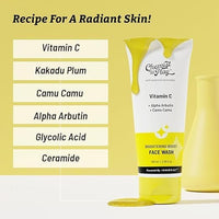 Chemist at Play Exfoliating Body Scrub For Removing Tan & Dead Skin Cells + Brightening Boost Face Wash with 30x Vitamin C 100 ml