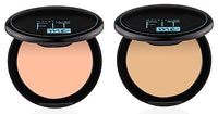 Maybelline New York Matte Compact Powder For All Skin Types, 128 Warm Nude, 8G & New York Compact Powder For All Skin Types, 115 Ivory, 8G