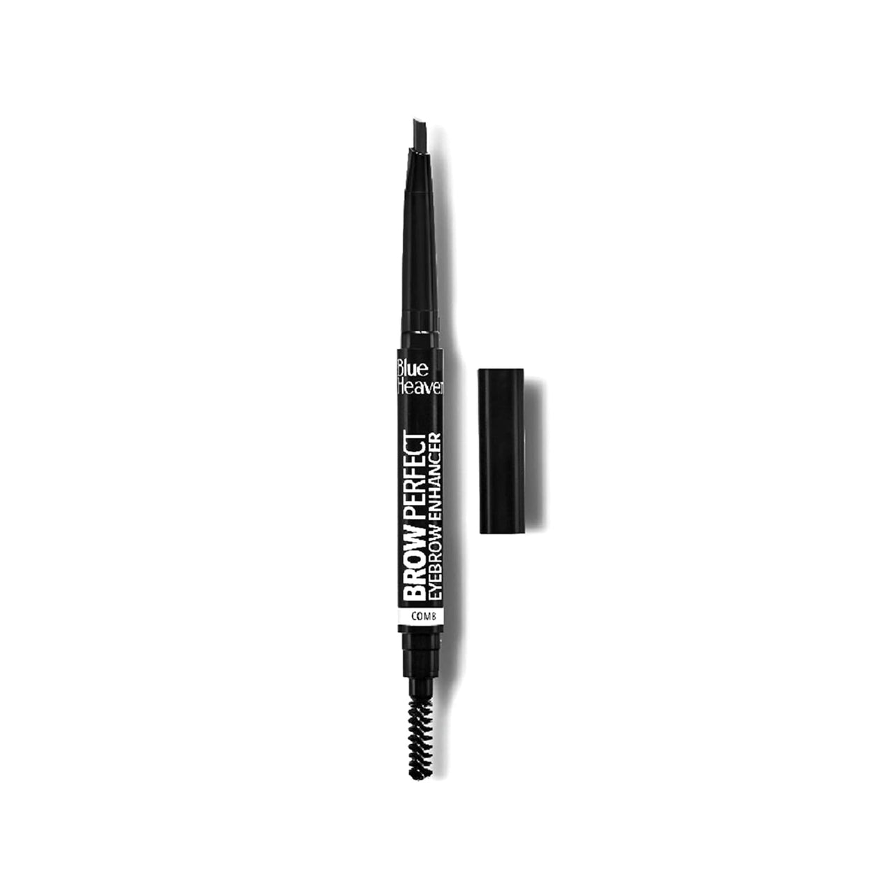 Blue Heaven Artisto Eyebrow Enhancer Pencil & Styler, Ash Grey,0.30g & Blue Heaven Intense Eyeliner Easy Sketch, Black, 1ml