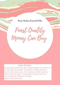 Deve Herbess Pure Frankincense Essential Oil (Boswellia carterii) Steam Distilled 30ml