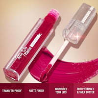 Swiss Beauty Stay On Matte Highly Pigmented Liquid Lipstick | With Vitamin E & Shea Butter | Smudge-Proof and Transfer-Proof | 24 Hour Stay | 2g, Shade- Intimate Pink