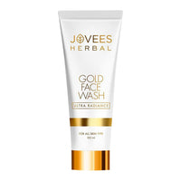 Jovees Herbal Ultra Radiance Gold Face Wash Gives Clear, Nourished & Hydrated Skin, Reduce Dark Spot And Improves Skin Texture | For All Skin Types 100ml
