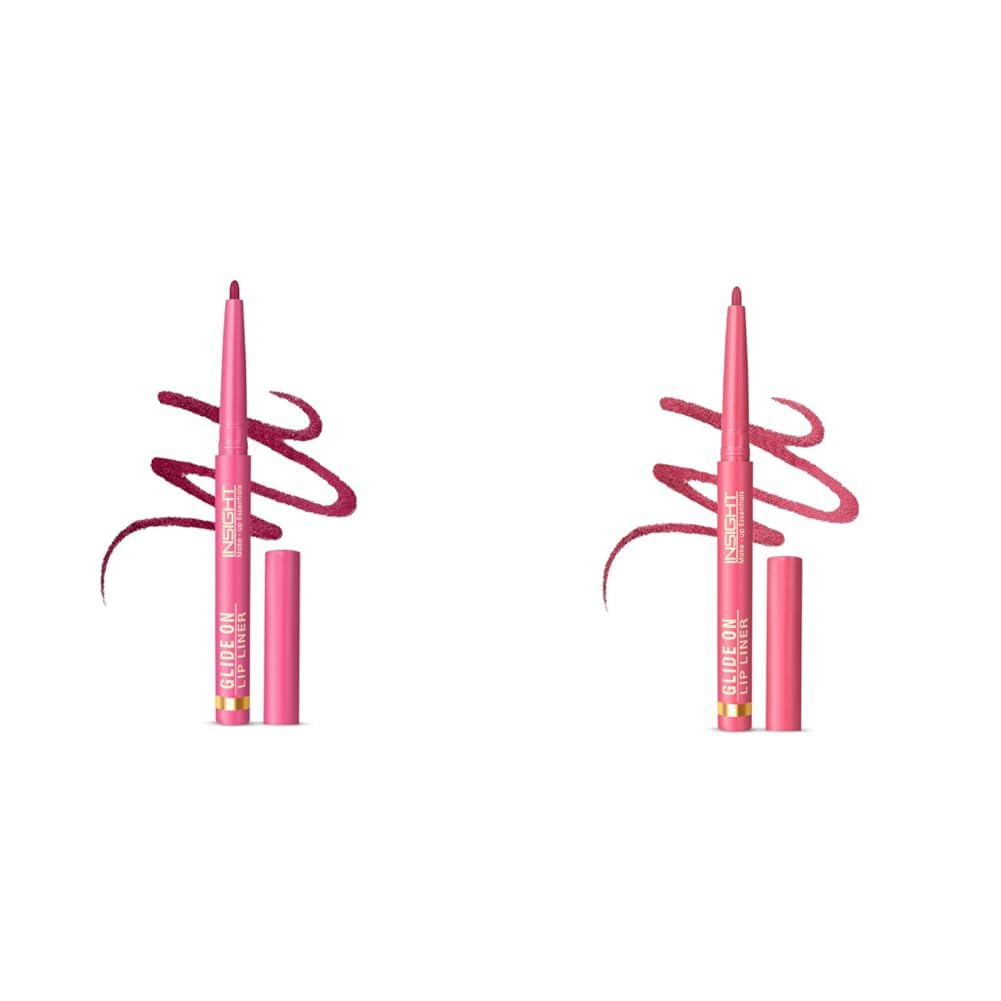 INSIGHT Cosmetics Glide On Matte Lip Liner-01 & Cosmetics Glide On Lip Liner-04