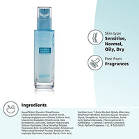 L'Oreal Paris Hyaluronic Acid Moisturizer For Face, L'Oreal Paris Skincare Hydra Genius Daily Liquid Care Oil Free Face Moisturizer For Normal To Dry Skin With Aloe Water And Hyaluronic, 90Ml