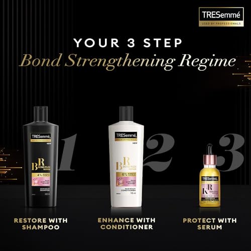 Tresemme Keratin Repair Bond Strength Shampoo 580ml, With Protein Bond Plex Hair Strength, Strengthens Hair Up To 20X times against sign of Damage*