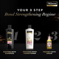 Tresemme Keratin Repair Bond Strength Shampoo 580ml, With Protein Bond Plex Hair Strength, Strengthens Hair Up To 20X times against sign of Damage*