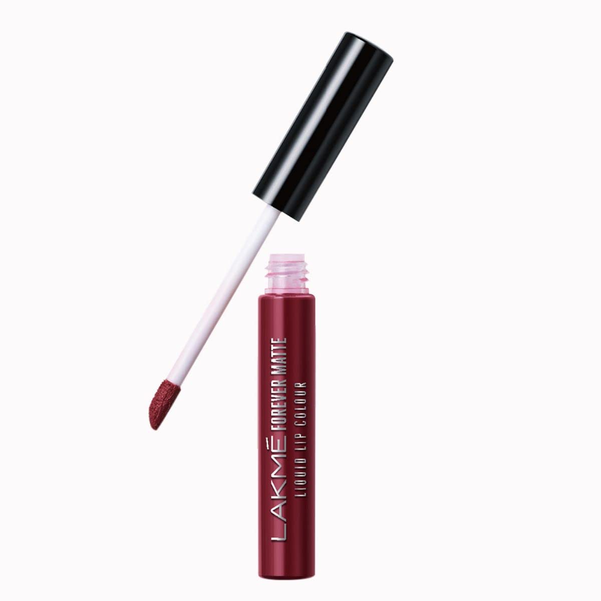 Lakmé Forever Matte Liquid Lip Colour, Mauve Party, 5.6ml & Lakmé Forever Matte Liquid Lip Colour, Red Sangria, 5.6 ml