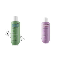 Bare Anatomy Anti Dandruff Shampoo AllHair types 250ml and Bare Anatomy Ultra Smoothing Shampoo for Dry and Frizzy Hair | For Men & Women -250ml