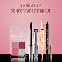 Swiss Beauty Lustre Eyeshadow Palette | 4 Highly Pigmented Shades in Matte & Shine |Long-Lasting | All Skin Types | Shade- Shimmer n shine, 5gm