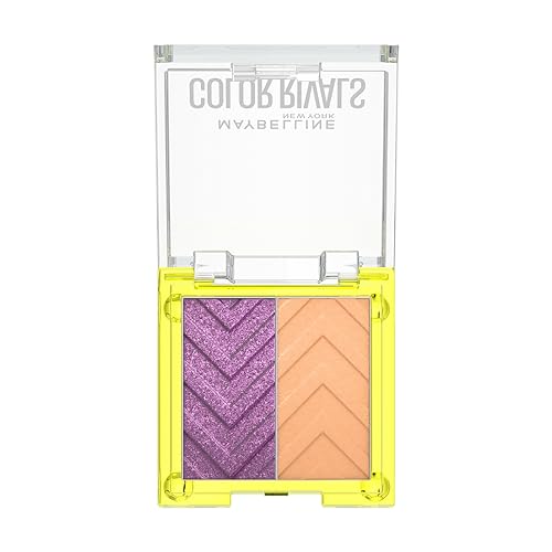 Maybelline New York Color Rivals Pigmented Eyeshadow Palette - Spontaneous x Purposeful, Long-lasting Shimmer & Matte Eyeshadow. Color Rivals Eyeshadow Palette is Waterproof & Sweatproof | 3g