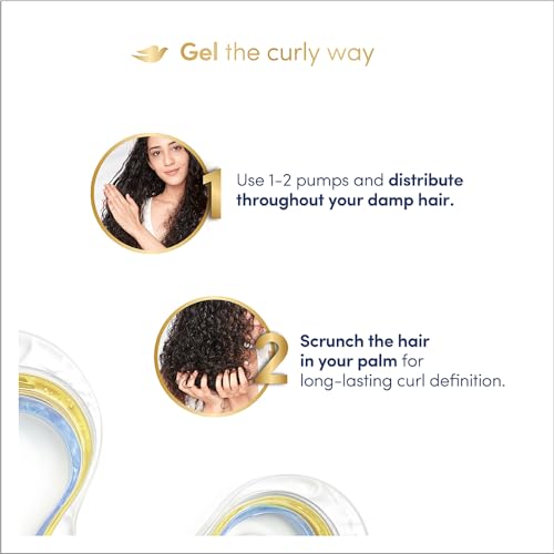 Dove Beautiful Curls Defining Gel, 110 Ml, Up To 48 Hour Curl Shape Definition, Pack of 1