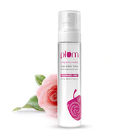 Plum Bulgarian Valley Rose Water Face Toner | for Oily Acne Prone Dry Combination Skin | with Hyaluronic Acid | Hydrating & Pores Tightening | Balances pH Levels | Alcohol-Free | Women & Men | 100ml