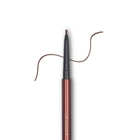 Charmacy Milano Ultra Defining Eyebrow Pencil (Dark Brunette) - 0.1G, Natural Brows, Built in Spoolie Brush, Dual Function, Sweat Resistant, Eyebrow Expert, Vegan, Cruelty Free, Non-Toxic