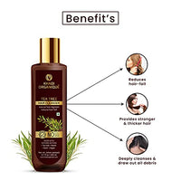 Khadi Organique Tea Tree Hair Cleanser/Shampoo for Anti Dandruff (SLS & PARABEN FREE) 200 ML