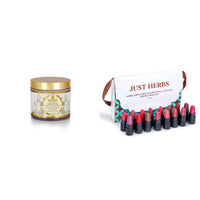 Just Herbs Ayurvedic Herbal Nourishing Face Moisturizing Massage Cream100 gm & Just Herbs Ayurvedic Creamy Matte Lipstick Set38gm (Pack of 16)