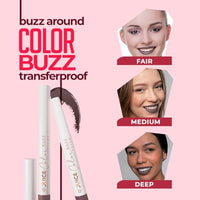 Juice Color Buzz Lip Crayon With Bio Retinol, SPF15 & Natural Moisturizing Factors (Drown in Brown - M02)