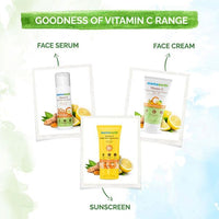 Mamaearth Vitamin C Daily Glow Sunscreen with Vitamin C & Turmeric | For Sun Protection, Tan Protection & Glow | SPF 50 & PA++++ Protection | No White Cast | Lightweight & Non-Sticky | Brightens Skin | For All Skin Types | 50 g x 2
