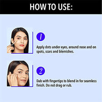 Blue Heaven Flawless Matte Liquid Cream Full Coverage Concealer For Normal Skin, 101, Vanilla, 17Ml, Pack Of 1