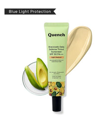 SUGAR Cosmetics X Quench Makeup Kit | Includes Eyeliner & Tinted Sunscreen (Light Medium) | Pack of 2