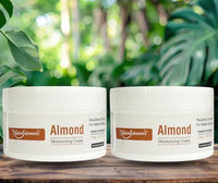 Hakim Suleman's Almond Moisturizing Cream – Ultra-Hydrating, Nourishment for Soft & Radiant Skin, Suitable for All Skin Types - 150 g
