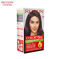 Revlon Color 'n Care Permanent Hair Color for Women -3.16 Burgundy | Blend of 4 oil's & Shea Butter| For Silky, Shiny & Nourished Hair | 100% Grey Coverage in 5 Minutes | Ammonia Free