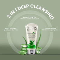 Lotus Herbals WG Bigger Gel Cream_75g + Facial Foam_100g (Set Of 2)