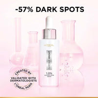 L'Oréal Paris Brightening Serum, Cream & Foam Face Wash Set for Face, 15Ml Serum, 15Ml Cream, 100Ml Cleanser, 1% Glycolic Acid, 2% Niacinamide, SPF 17