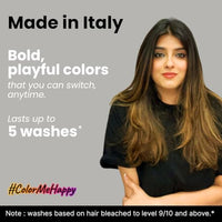 2.Oh! Italian- Golden Glaze Hair Color For Women & Men | Ammonia-Free DIY Semi Permanent Hair Color | Enriched with Argan Oil | Lasts upto 4-5 Washes