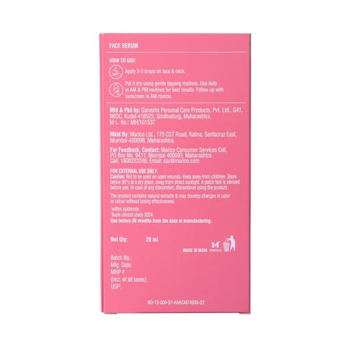 PureSense 2% Hyaluronic Acid Watermelon Burst Glow Face Serum for Intense Hydration for Women 10ml