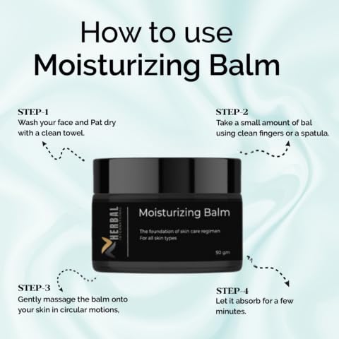 AV Herbal International Moisturizing Balm 50g Daily face care for all skin types | Hydrates, softens & smooths skin | Gentle, natural formula for day & night use (1)