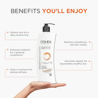 Oshea Herbals Sheasoft Honey & Saffron Lotion for Men & Women | All Skin Types with SPF 15 | 24+ Hours Moisturization & Instant Hydration | Enriched with Honey & Saffron - 400ml