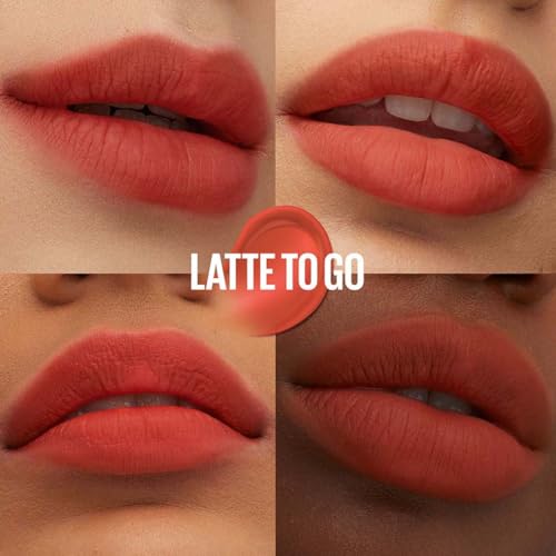 Maybelline New York Super Stay Teddy Tint - Lip and Cheek Color, Latte To Go, 5ml | Teddy Soft Matte up to 12Hr | Multi Use |Comfortable Long wear formula |Buildable |Natural flushed look in one swipe