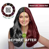Garnier Color Naturals Crème hair color, Shade 6.60 Intense Red, 70ml + 60g (Pack of 2)