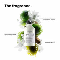 L’Oréal Professionnel Metal DX Anti-Metal Sulfate-Free Cleansing Cream Shampoo - 300ml | Professional Shampoo for Less Breakage, Get Strong & Shiny Hair | With Glicoamine | For Men & Women