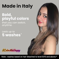 2.Oh! Italian- Toffee Brown Hair Color For Women & Men | Ammonia-Free DIY Semi Permanent Hair Color | Enriched with Argan Oil | Lasts upto 4-5 Washes