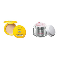LAKMÉ Sun Expert Ultra Matte Spf 40 Pa+++ Cream Compact, 7g and Absolute Perfect Radiance Skin Brightening Day Creme for All skintype, 28g