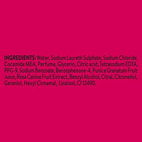 Pears Naturale Brightening Pomegranate Body Wash 250 ml, 100% Natural Ingredients, Liquid Shower Gel with Rose Extract for Glowing Skin - Paraben Free (Pack of 3)