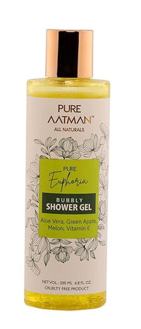 PURE AATMAN Bubbly body wash for women girls men ladies Nourishment | Energizes Senses and Refreshes Body Shower Gel (200ml) - (BUY 1 GET 1 FREE)