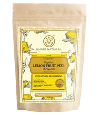 KHADI NATURAL Organic Powder Pack of 3 (Lemon + Fenugreek + Brahmi) (Net Qt. 3x100) 300gm