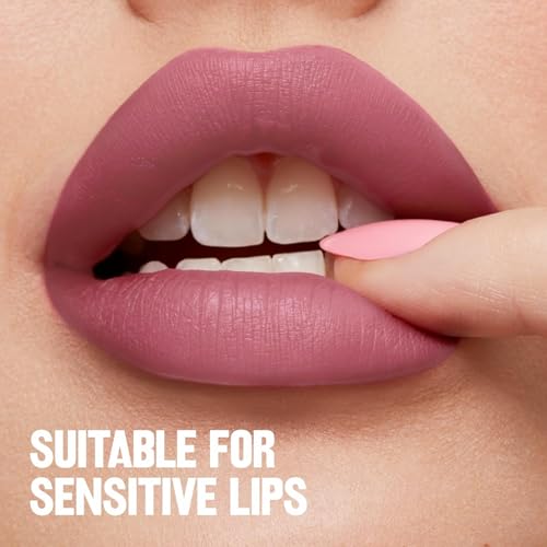 REVLON Colorstay Limitless Matte Liquid Lipstick for woman, Waterproof, Long-Lasting, 100% Vegan, Lightweight, No-Budge Matte, Real Deal - (013)