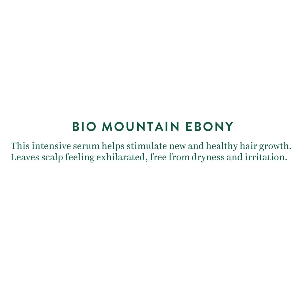 Biotique Mountain Ebony Vitalizing Serum | Prevents Hair Fall & Soothes Scalp| Promotes Hair Growth | 100% Botanical Extracts | Suitable for All Skin Types | 120ml