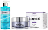 Dermafique Age Defying Nuit Cream – 50g Aqua Surge Body Wash Shower Gel 500ml Bodywash for Hydrated Skin Skin Friendly pH Free With Natural Moisturizing Factor Technology