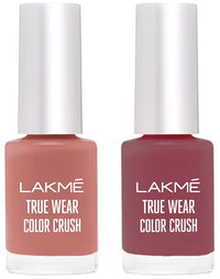 Lakmé True Wear Glossy Finish Color Crush 82 6Ml & True Wear Color Crush 11 6Ml Combo
