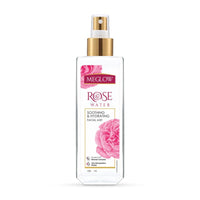 Meglow Pure & Natural Rose Water Spray- 100ml | Hydrating Face Mist | Alcohol & Paraben Free | Natural Toner & Makeup Remover | Tightens Open Pores | For All Skin Types (Men & Women)