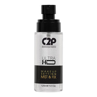 C2P Pro Makeup Fixer Spray After Makeup - 120ml | Mist & Fix Long Lasting Setting Spray for Women | Hydrating & Sweat Control | For All Skin Types | Vegan & Paraben Free
