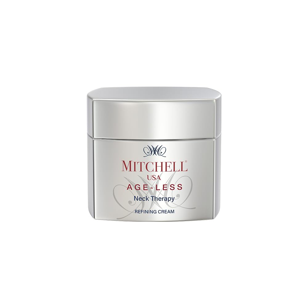 Mitchell USA Anti-aging Neck Therapy Cream | Reduces Fine Lines & Rejuvenates the skin around Neck | Lotus Seed Extract & Cocoa Butter | For Women & Men | For All Skin Types | 50gm
