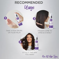 Livon Professional Hydrating Serum for Women & Men | With Keratin, Hyaluronic & Olive Oil | For Stronger, Hydrated & Frizz-free Hair | No Paraben, Sulphate or Mineral Oil | All Hair Types | 100ml