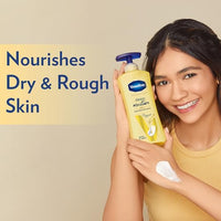 Vaseline Intensive Care, Deep Moisture Nourishing Body Lotion, 600ml, for Radiant, Glowing Skin, with Glycerin, Non-Sticky, Fast Absorbing, Daily Moisturizer for Dry, Rough Skin, For Men & Women